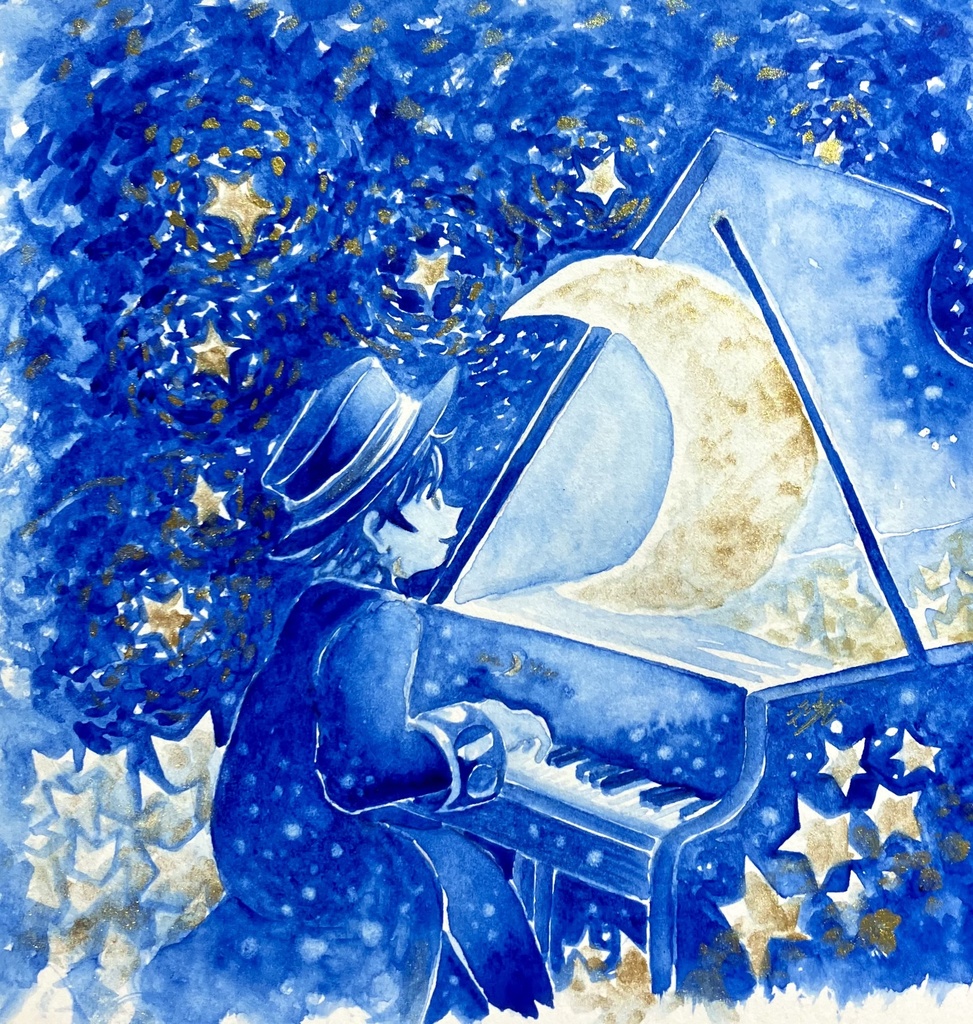 『君の音を聴かせて』額装作品