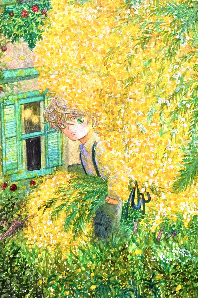 『感謝の花束を届けに』フレームレス作品