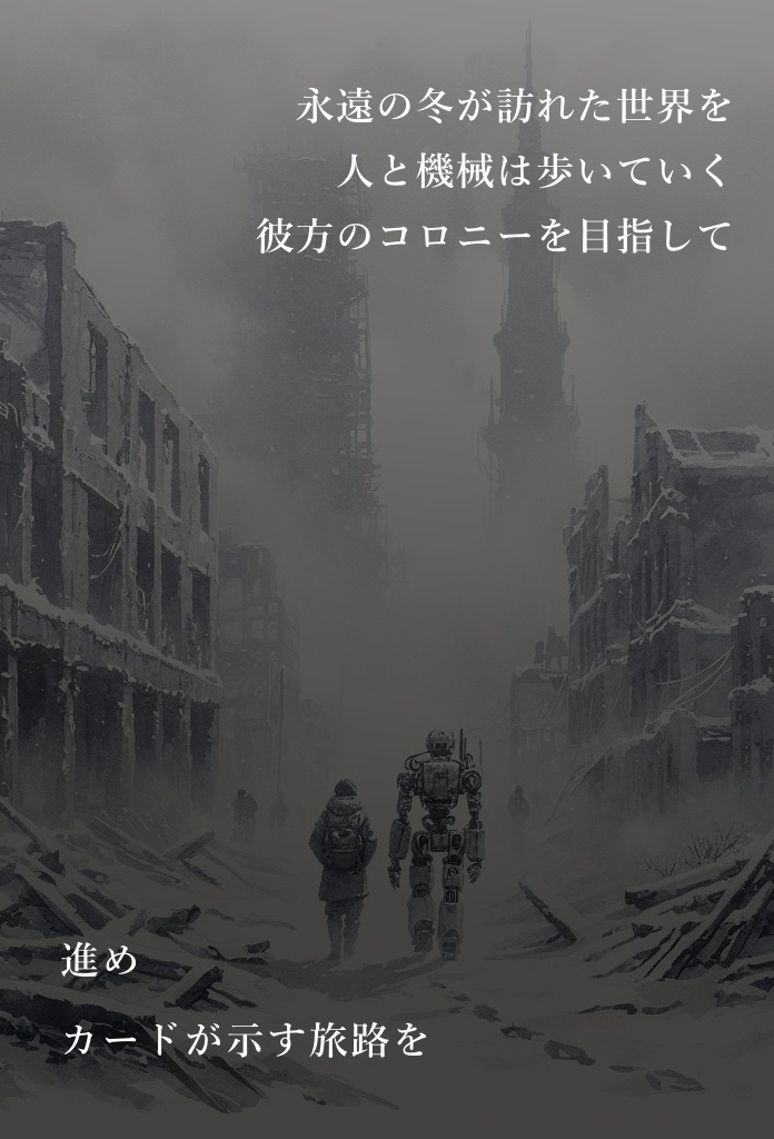 【2人用TRPG】世界の冬と機械の灯火