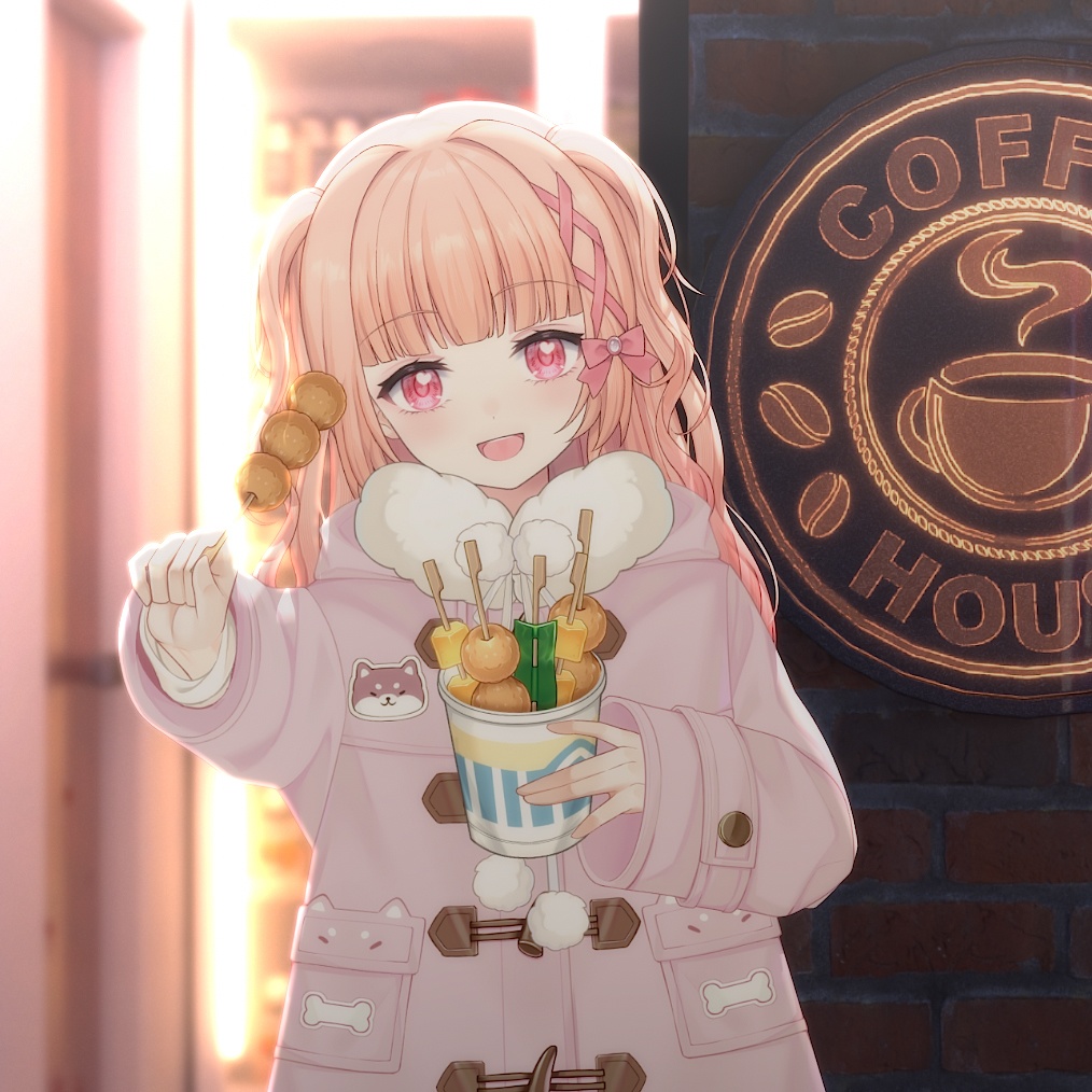 【背景素材】配信部屋♡「コンビニで座ってデートするのにぴったりな配信シーン~」【VTuber向け】