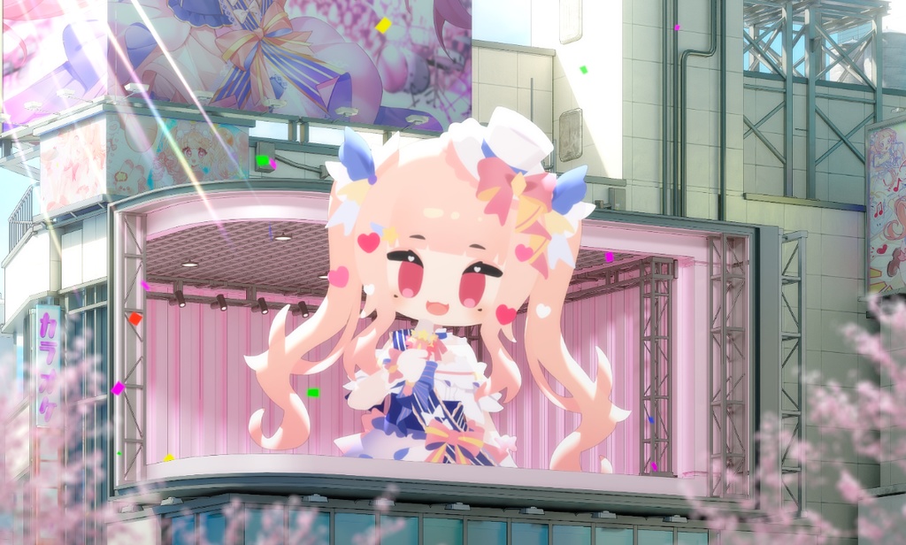 【背景素材】🌐超立体ライブ空間🌐VTuber向け/PV背景プラン/配信部屋♡