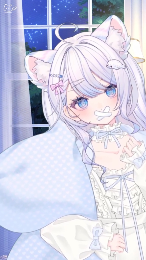 【VTS】【Live2d付き】 💗💤一緒におやすみ💤💗【VTS】