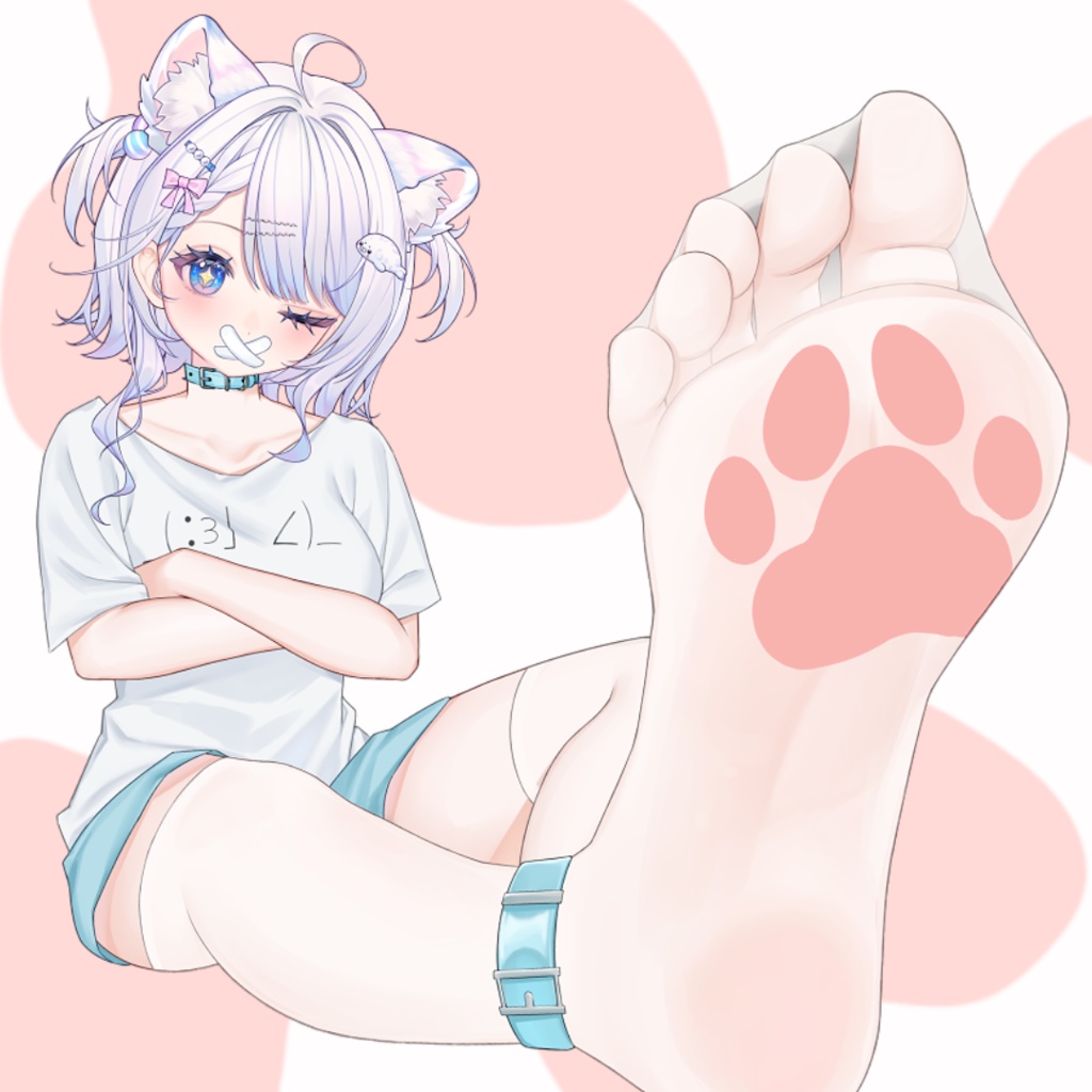 【VTS】【Live2d付き】🐱👣足チャージ攻撃♡🐾🐱【VTuber向け】