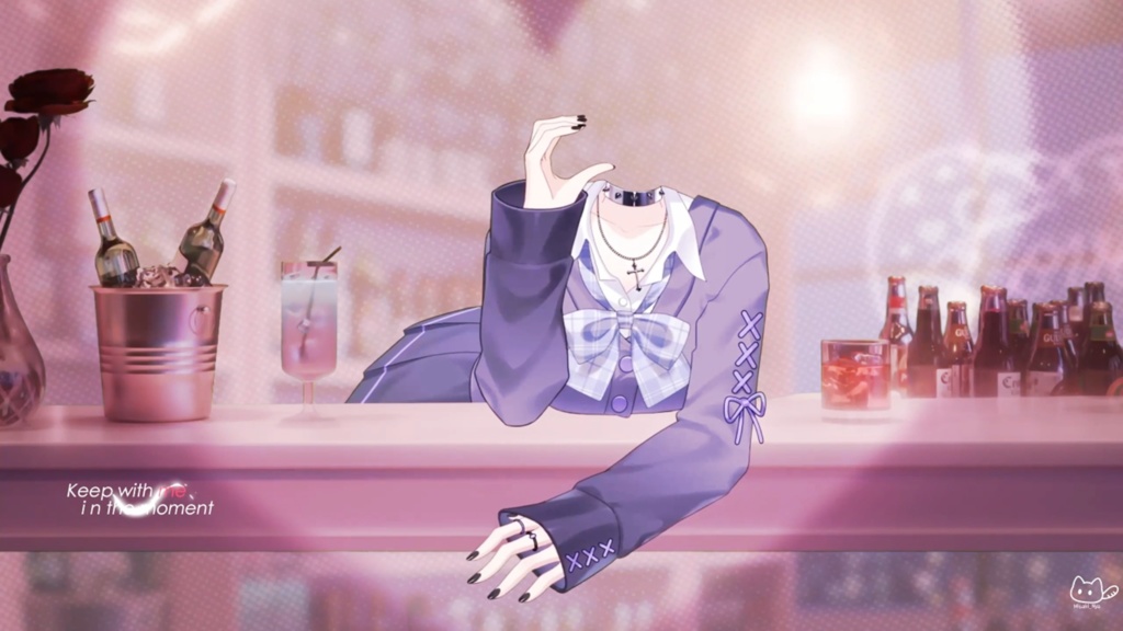 【VTuber向け】【Live2d付き】✧ʚ 💘小さな甘い酒💕ɞ✧ 【VTS】