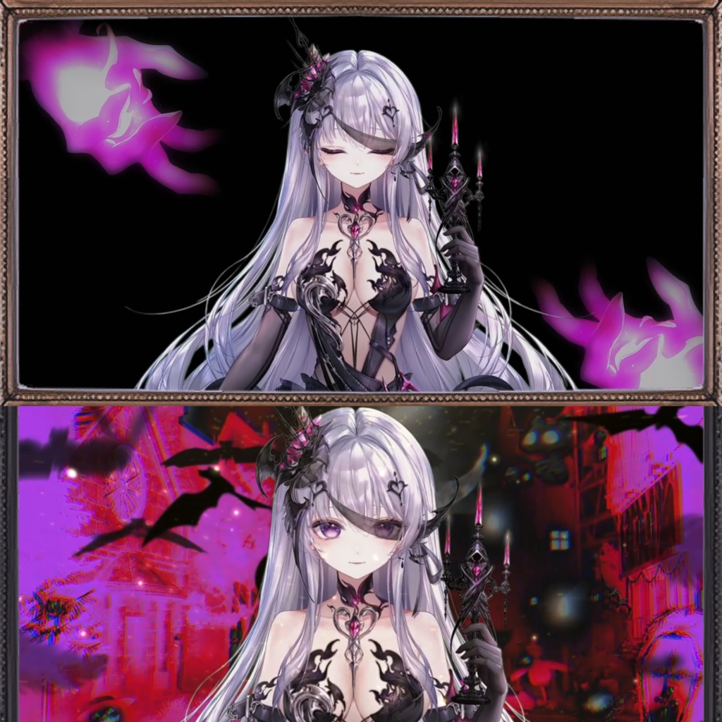 動く背景|📜ハロウィン変身【魔薬屋の主】〜🔮|中世幻想風|動く背景素材/配信用背景/VTuber向け/動画素材/配信部屋/魔法市場/魔薬