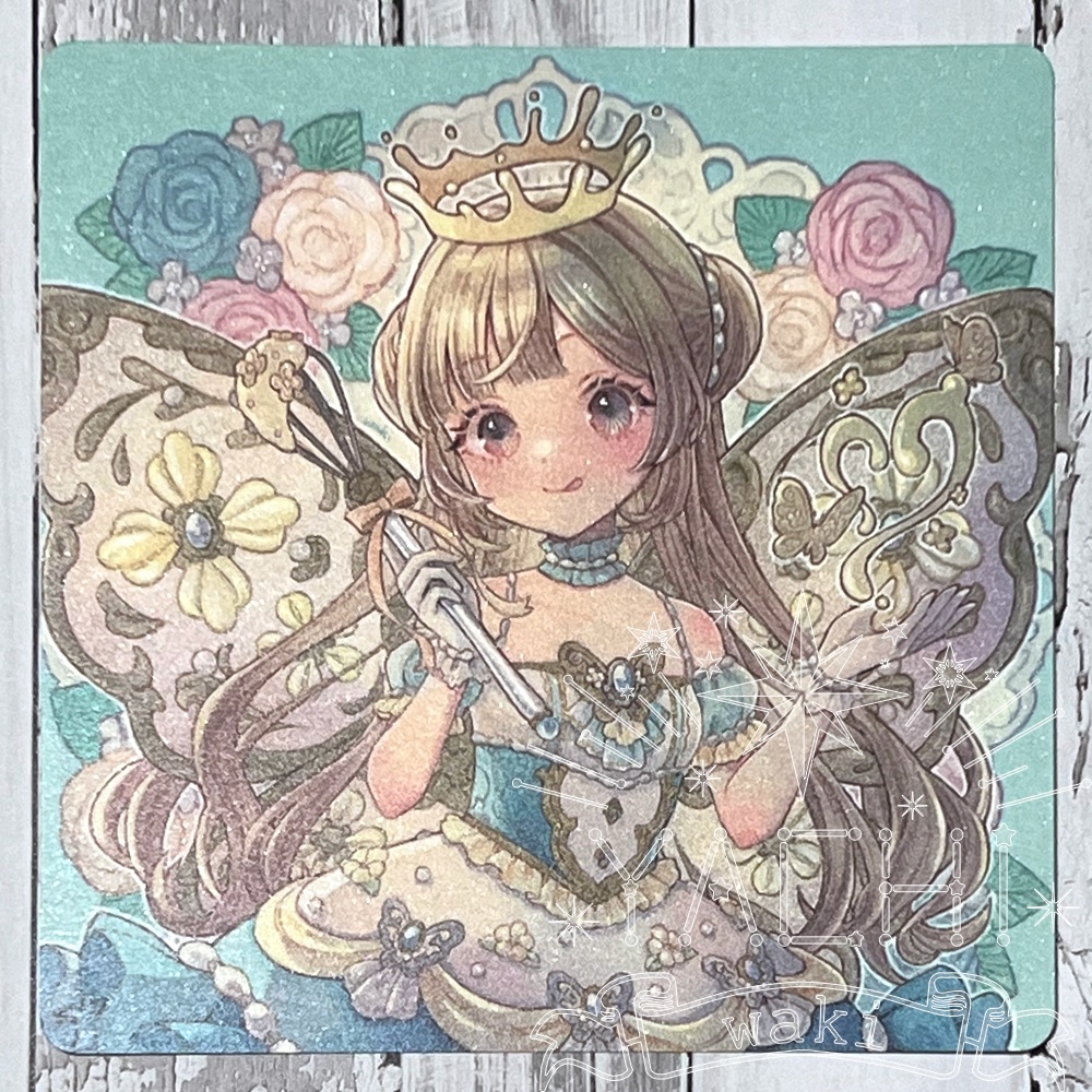 【倉庫発送】正方形カード「Milk Fairy」