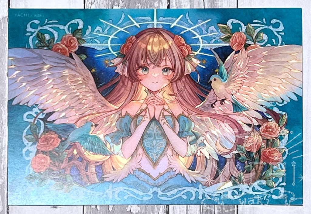  【倉庫発送】ポストカード「額の中の祈り」