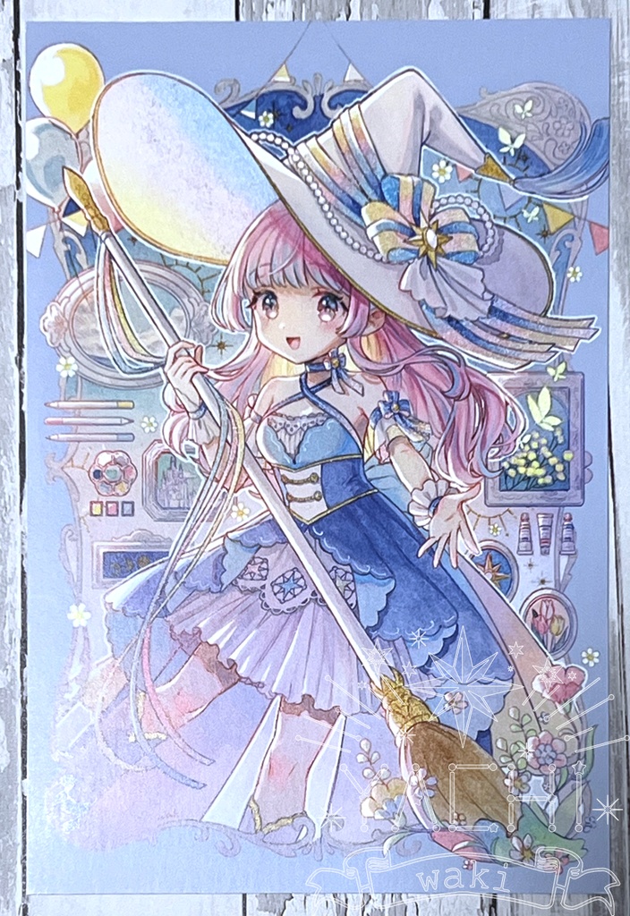  【倉庫発送】ポストカード「Prism Magic」