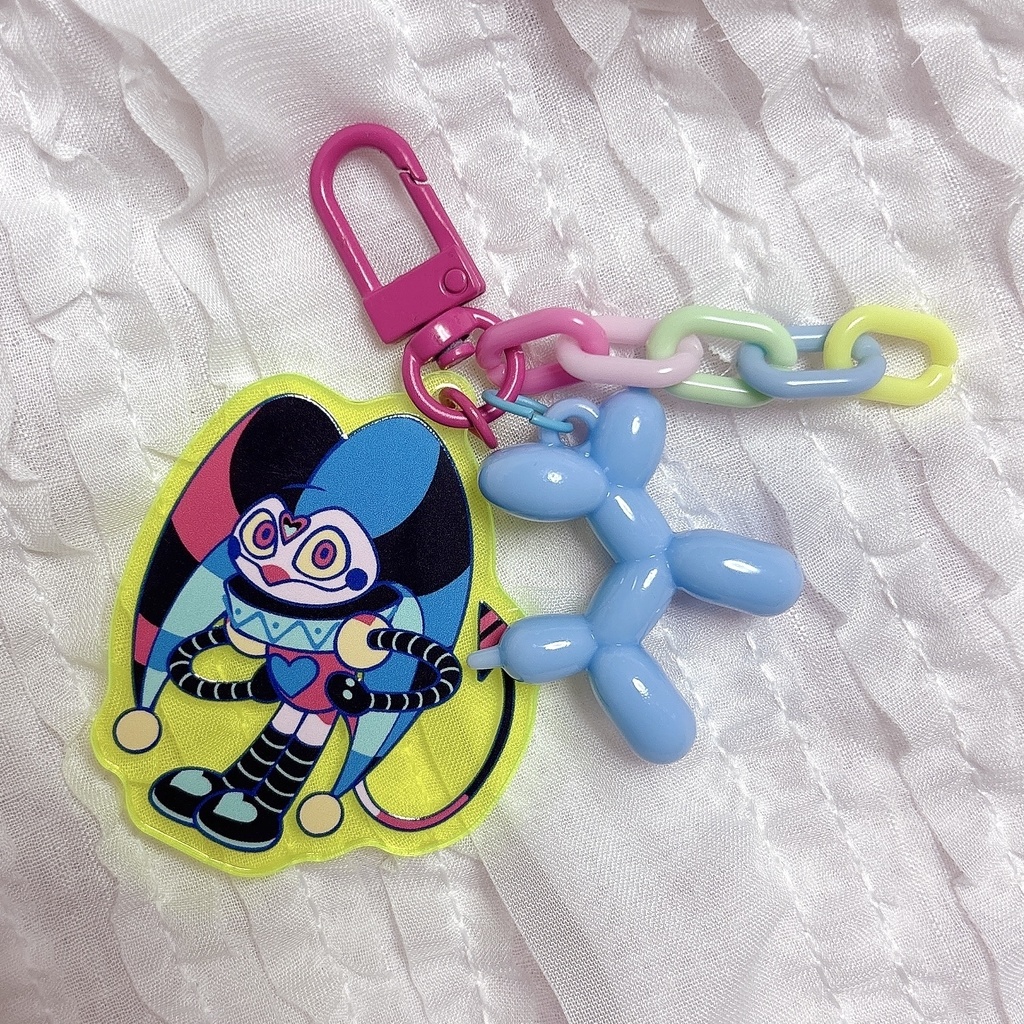 フィッツァローリ チャーム付きミニアクリルキーホルダー