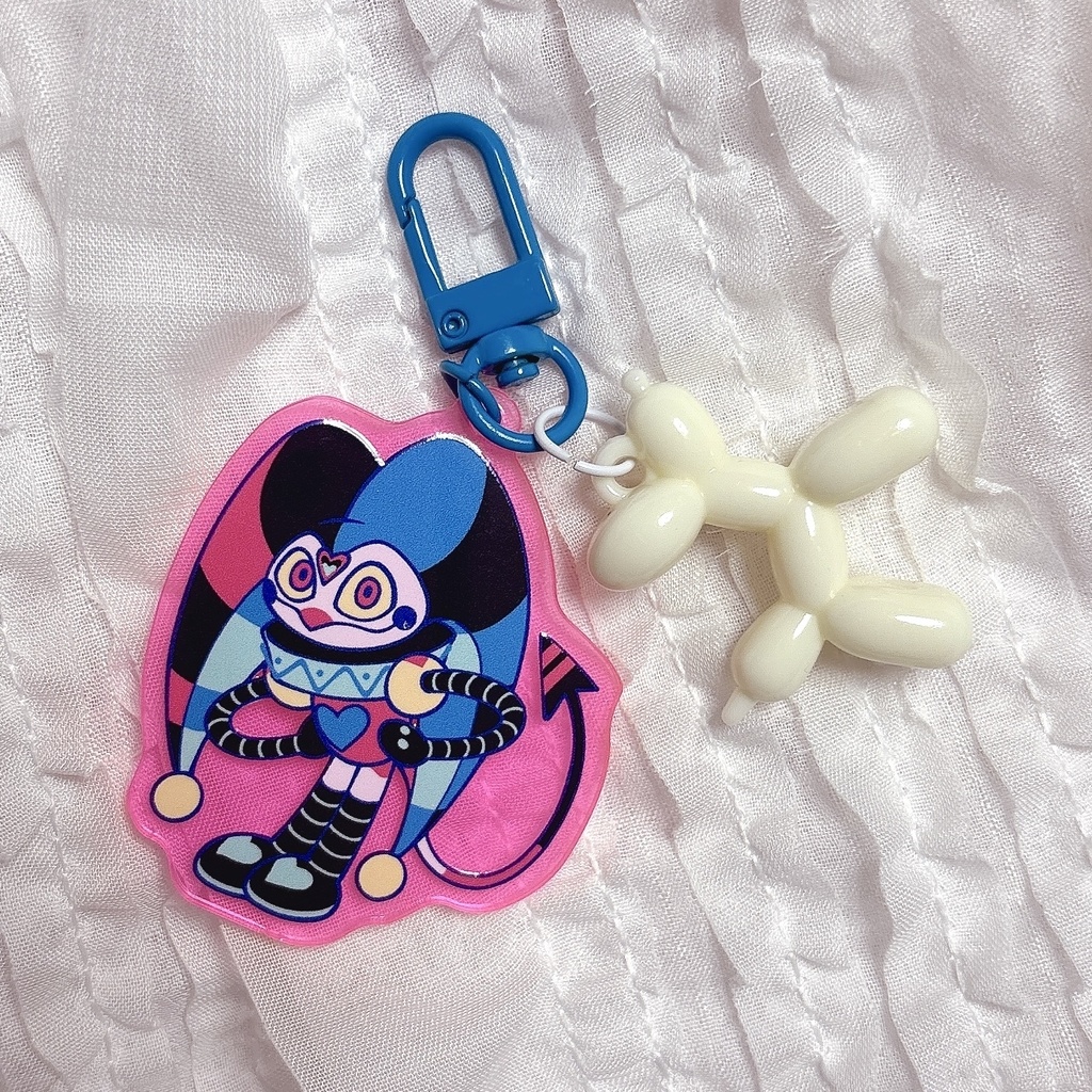 フィッツァローリ チャーム付きミニアクリルキーホルダー