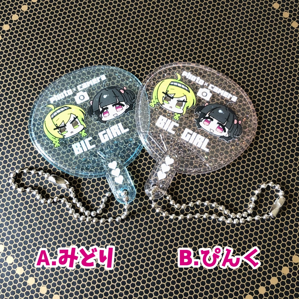 フォトカメ館たん🌸うちわチャーム