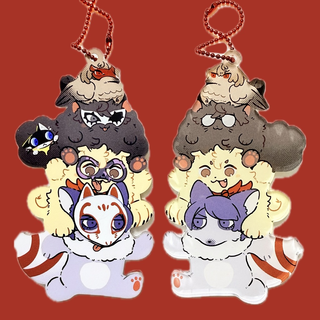 【P5R】怪盗男子ケモアクキー