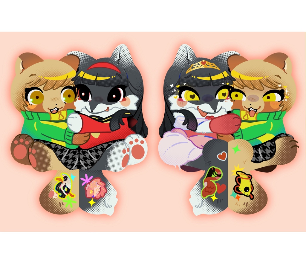 親友ケモアクキー