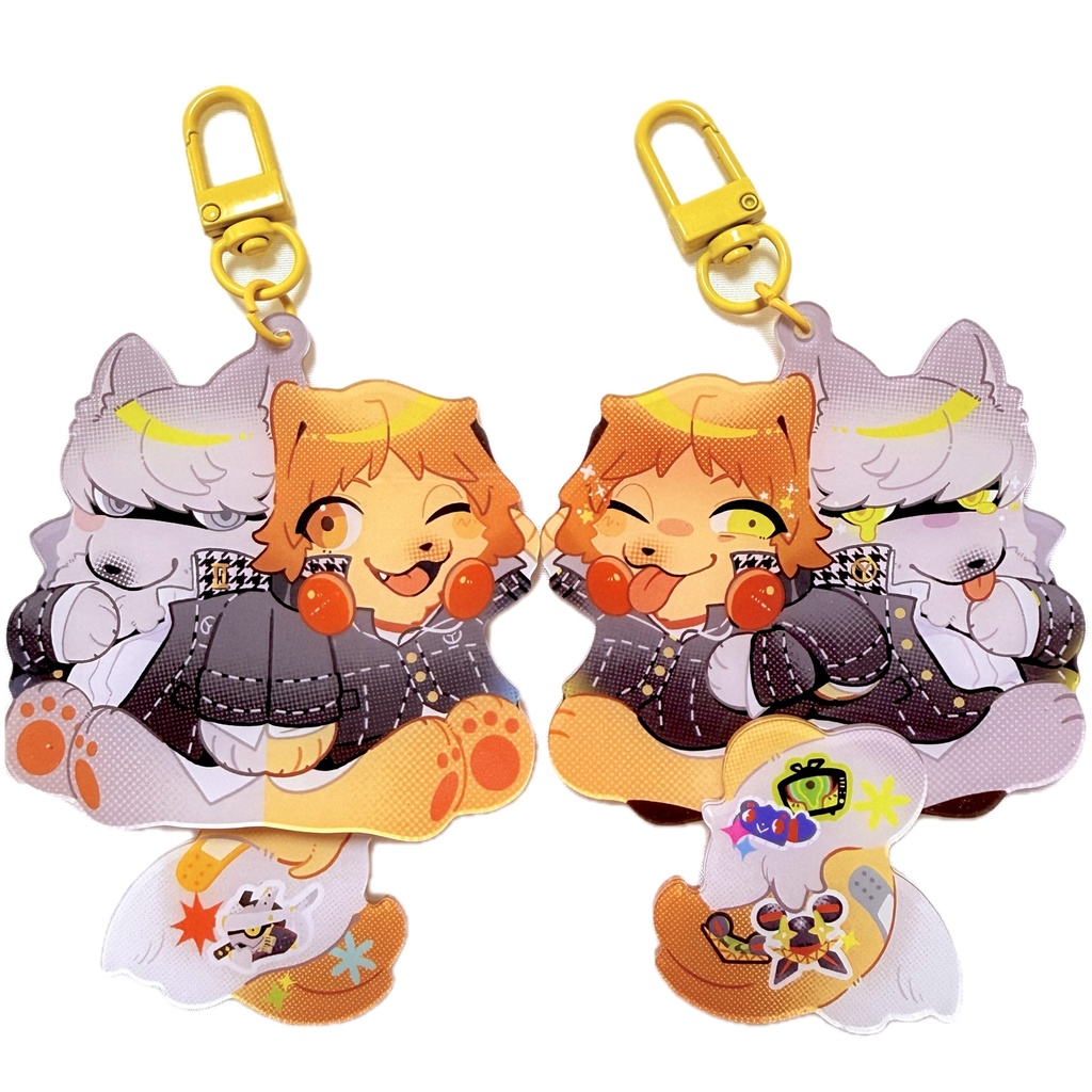 相棒ケモアクキー