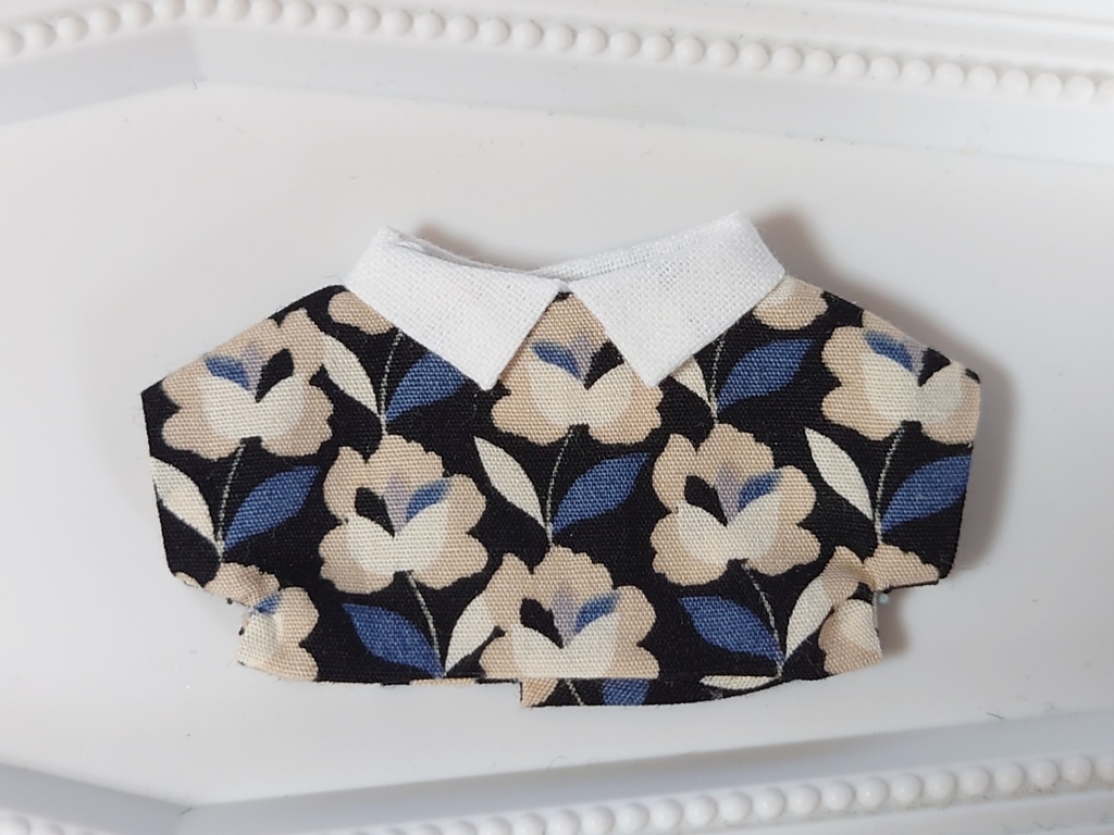 フラワーチョコのシャツ(10cmぬい用)