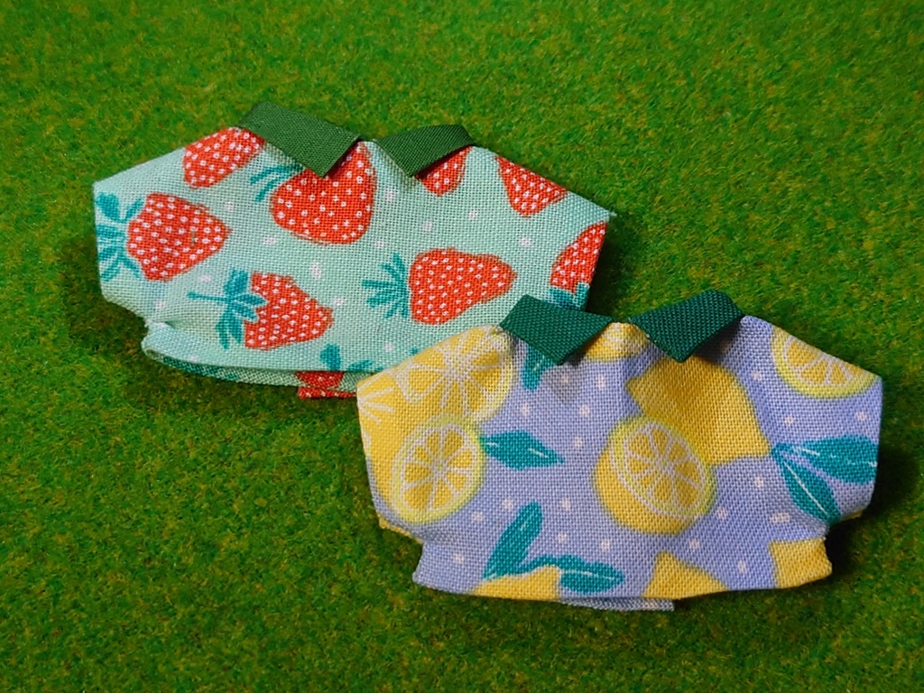 ★参考★ふるーつシャツ(10cmぬい用)