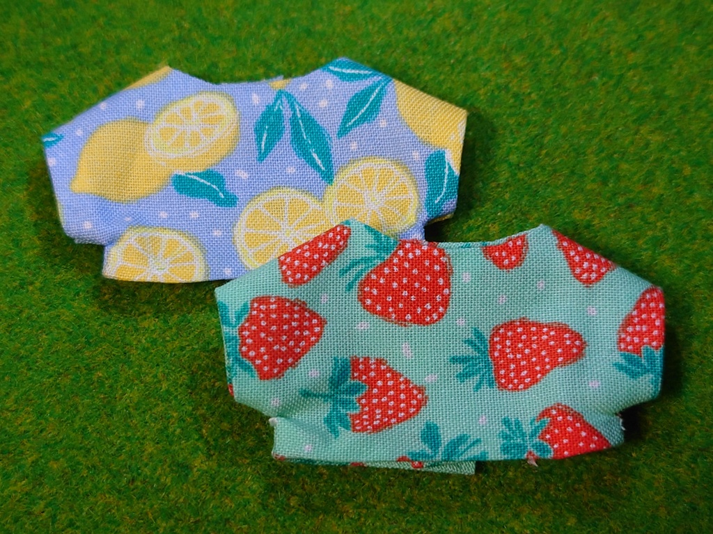 ★参考★ふるーつシャツ(10cmぬい用)