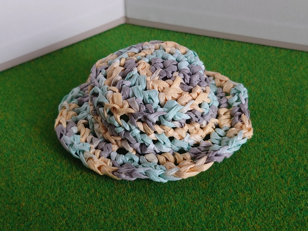 ★参考★【6月分】夏のお帽子(10cmぬい用)