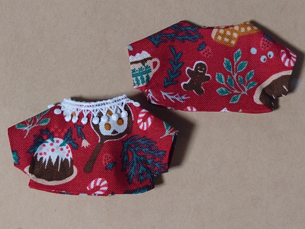 【クリスマス企画】クリスマスシャツ(10cmぬい用)