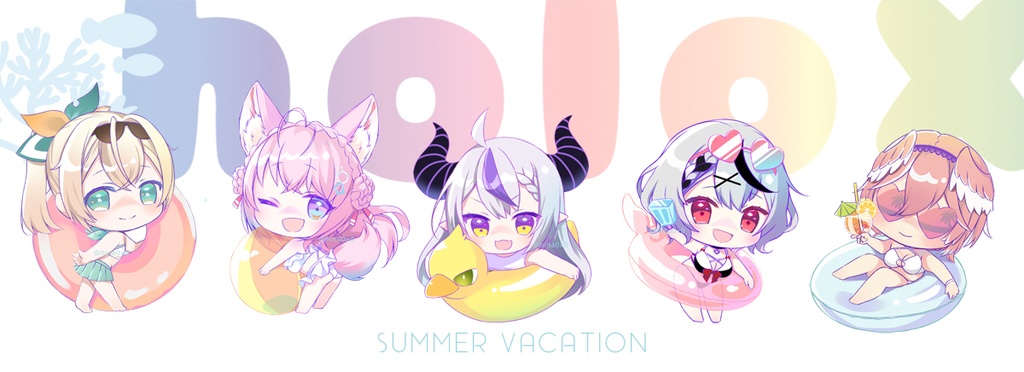 holoXひんやりタオル