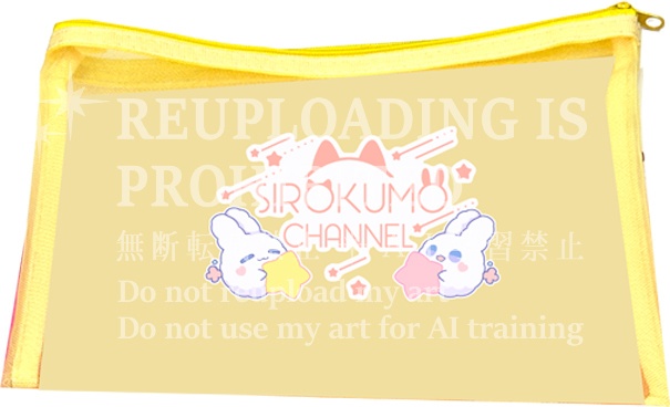 メッシュフラットポーチ