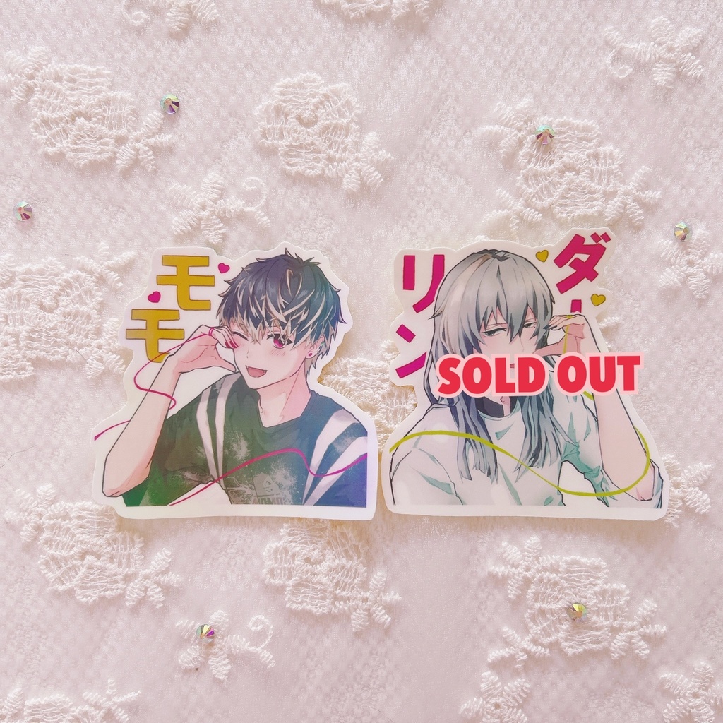 オーロラダイカットステッカー【オールキャラ+マネ】