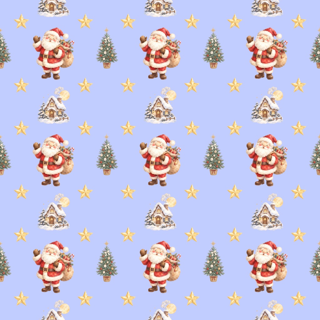 クリスマス デジタルペーパー 10枚セット|5柄×2色 大人かわいいクリスマス素材