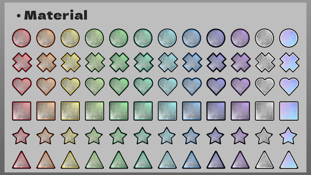 ☁️もくもく流れる☁️アニメーション付き!シンプルバッジ