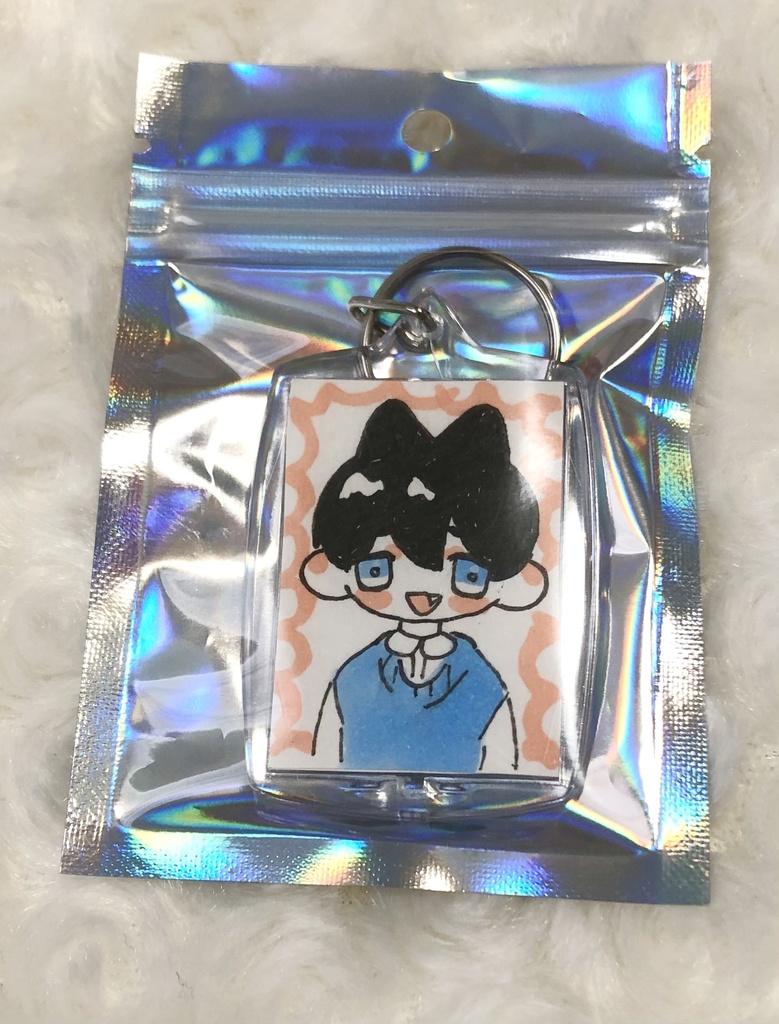 原画キーホルダー「くろ」
