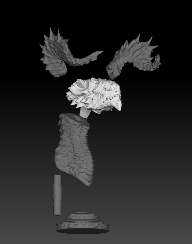 BigHorn Dragon 未塗装ガレージキット