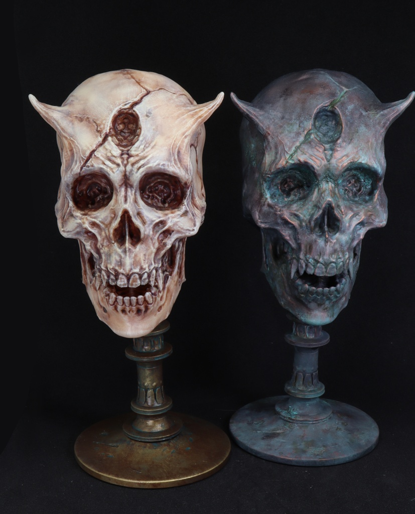 Vampire Skull 未塗装ガレージキット