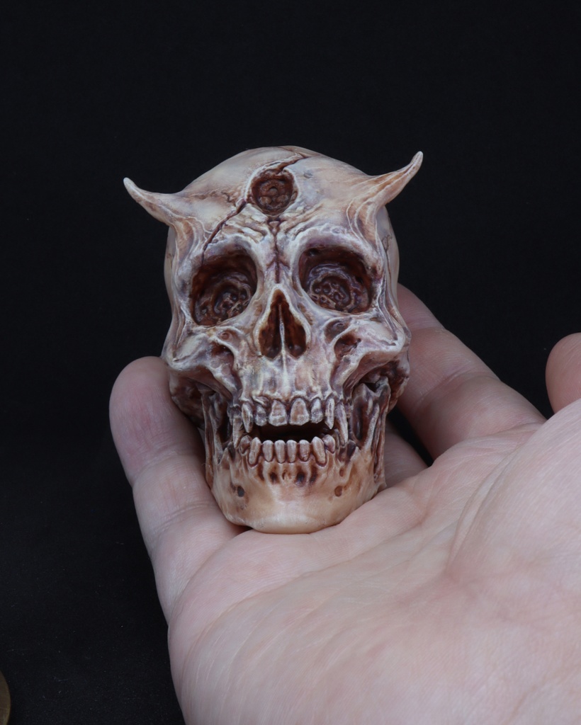 Vampire Skull 未塗装ガレージキット