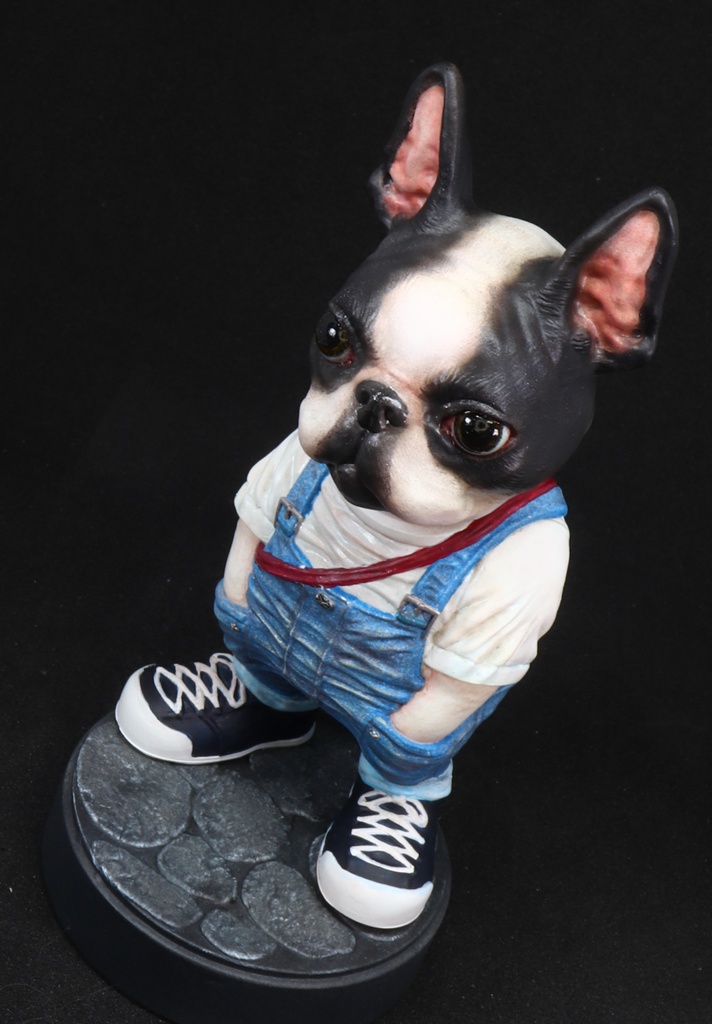 "BABY" ボストンテリア(小) 未塗装 ガレージキット