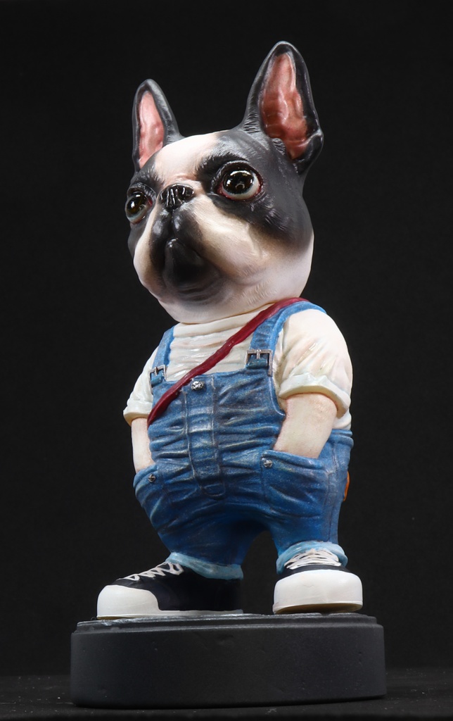 "BABY" ボストンテリア(小) 未塗装 ガレージキット