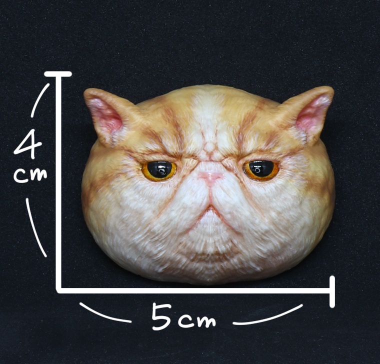 エキゾチック ショートヘア マグネット (未塗装)