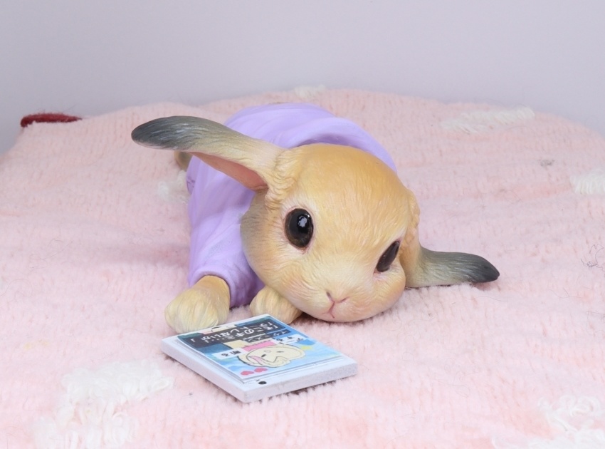 巣ごもりウサギ ガレージキット 未塗装 未組み立て ガレージキット