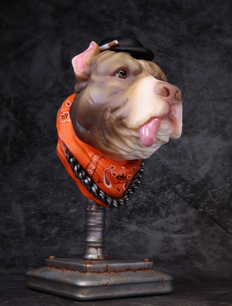 【情報屋ピットブル】 未塗装バストキット