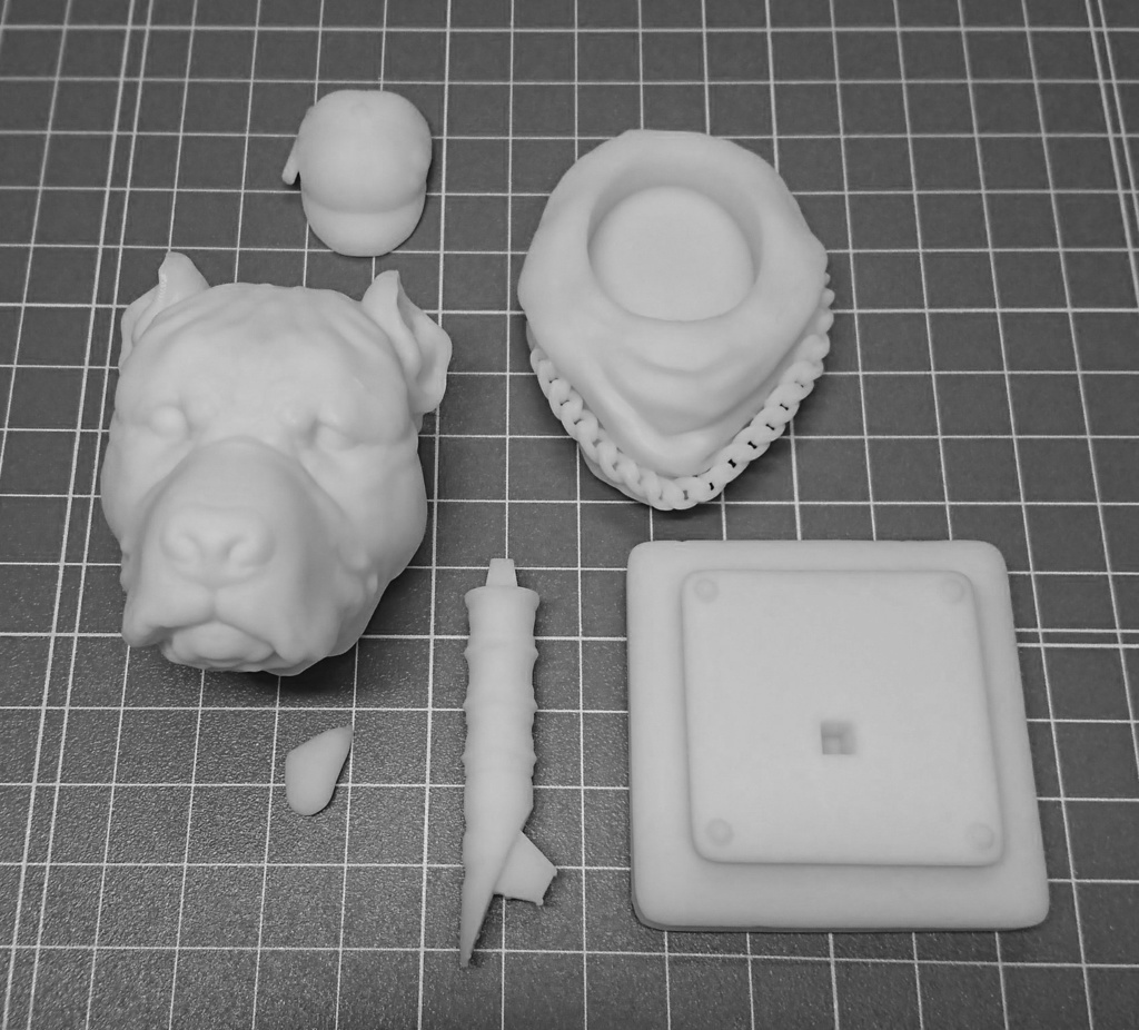 【情報屋ピットブル】 未塗装バストキット