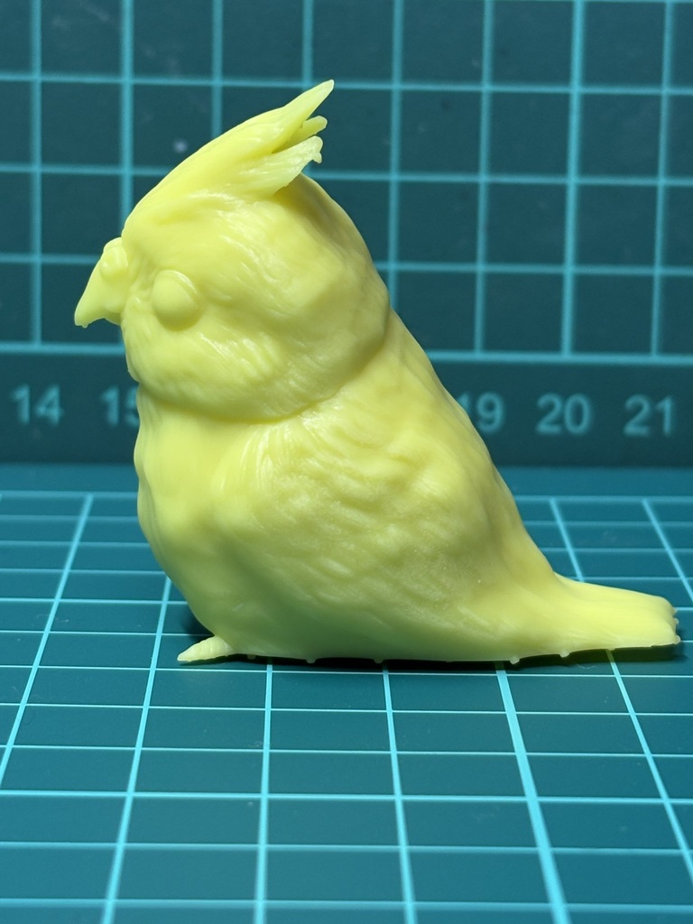 受注生産 おかめたん レモンイエローレジン ガレージキット