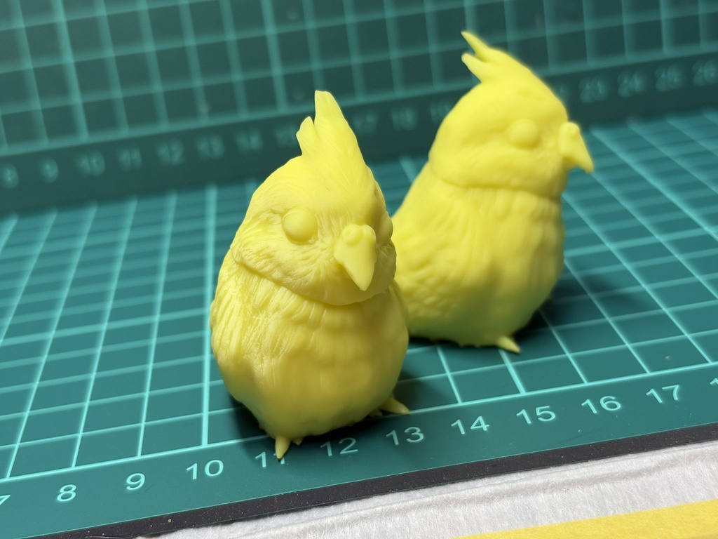 受注生産 おかめたん レモンイエローレジン ガレージキット