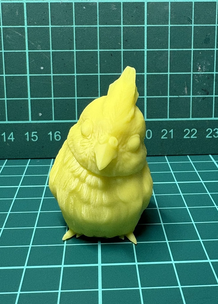 受注生産 おかめたん レモンイエローレジン ガレージキット