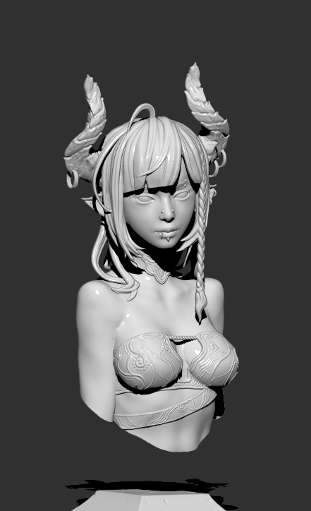 【受注生産】 PUNK the Dragon レジンバストキット