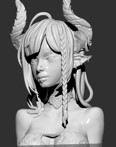 【受注生産】 PUNK the Dragon レジンバストキット