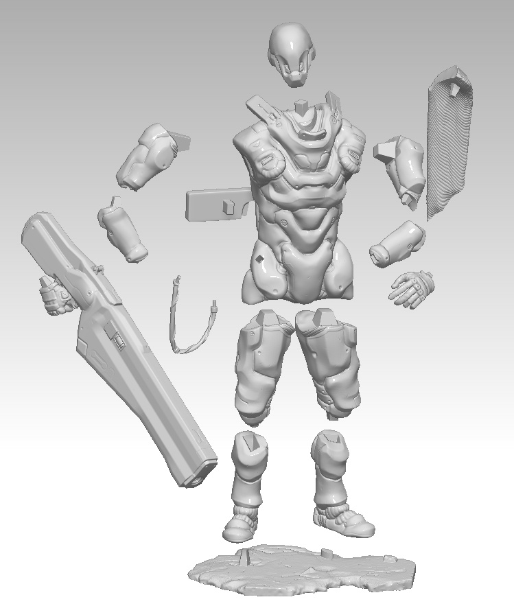 AA manticore 1/10 未組立 ガレージキット