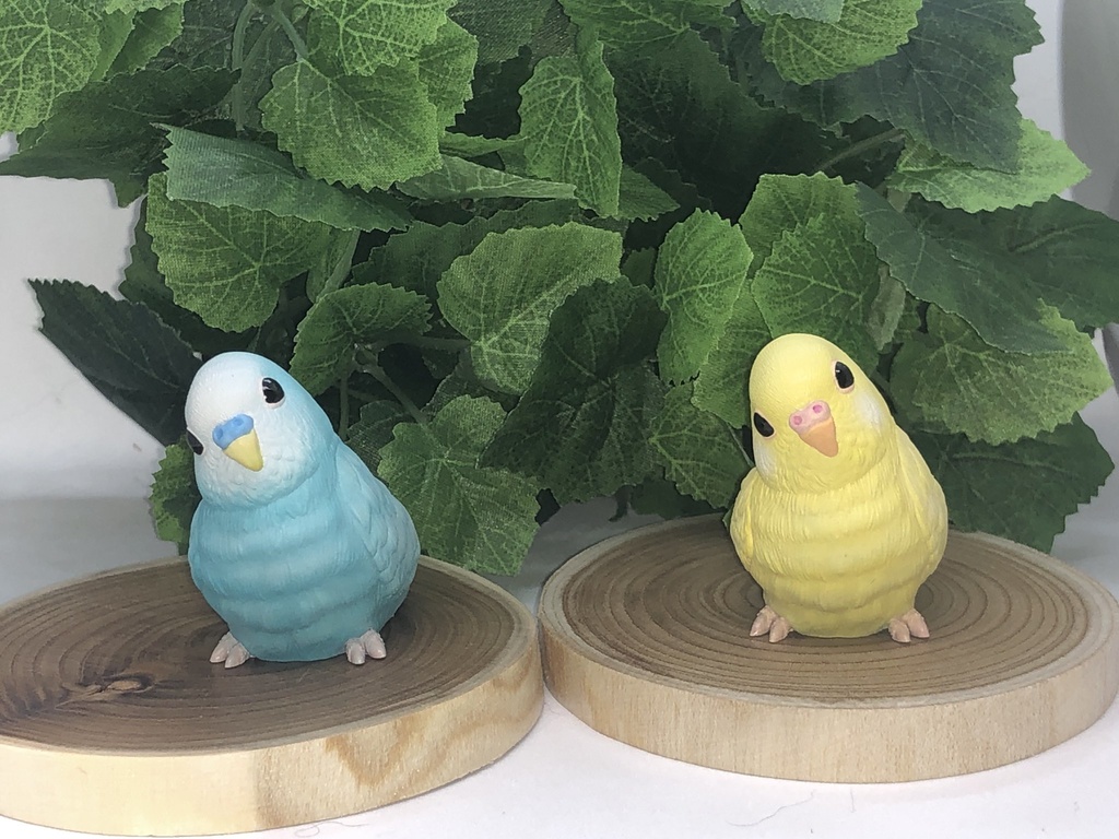 インコさん 未塗装 ガレージキット