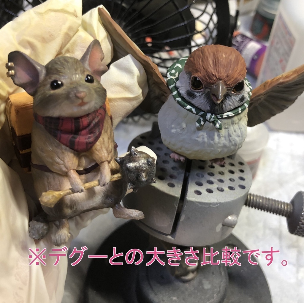 【受注生産】強盗雀 未塗装ガレージキット