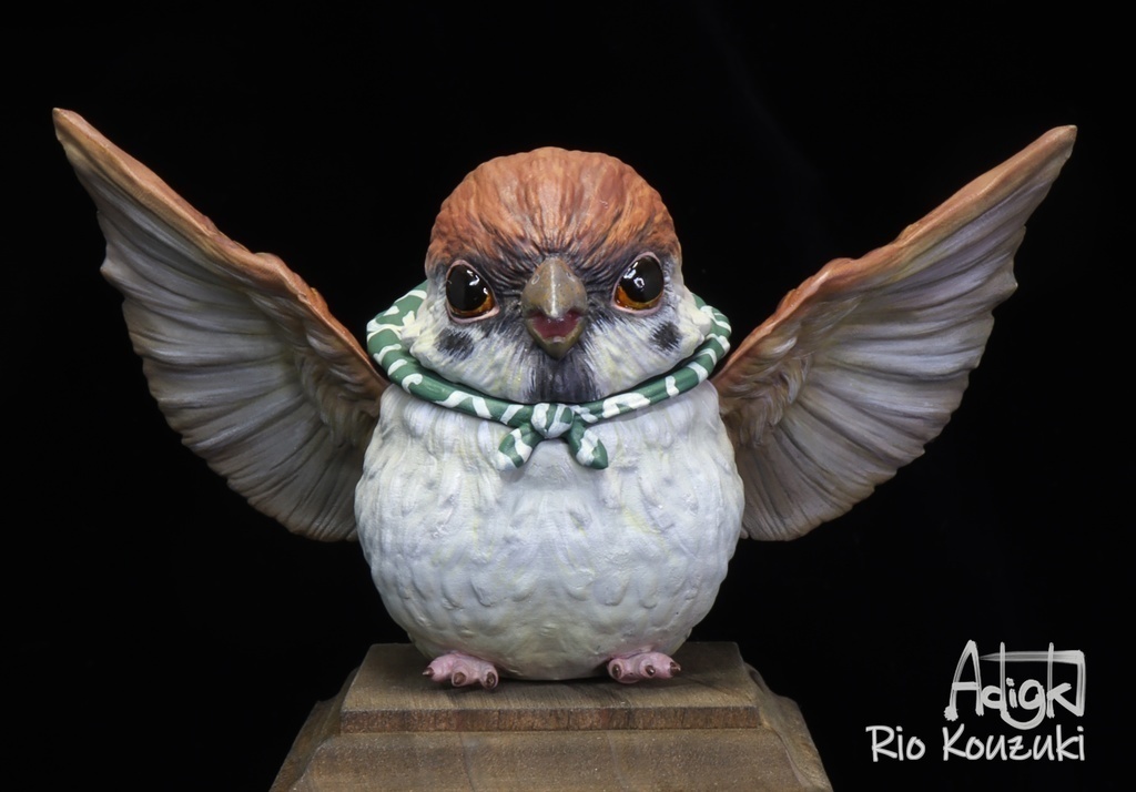 【受注生産】強盗雀 未塗装ガレージキット