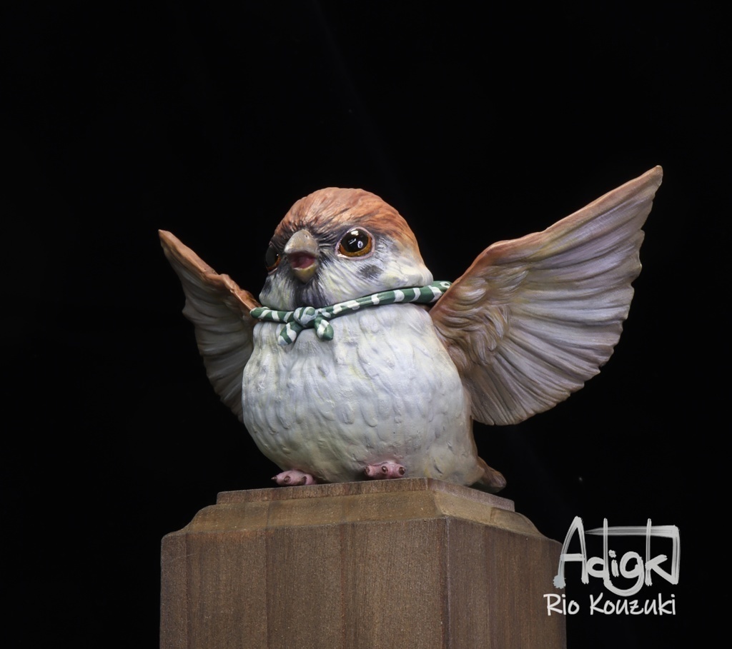 【受注生産】強盗雀 未塗装ガレージキット