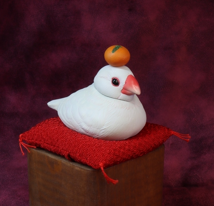 おもち文鳥 未塗装 ガレージキット