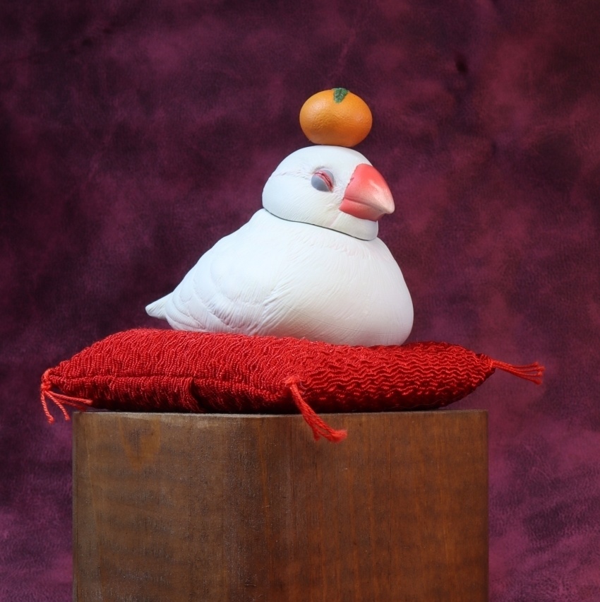 おもち文鳥 未塗装 ガレージキット